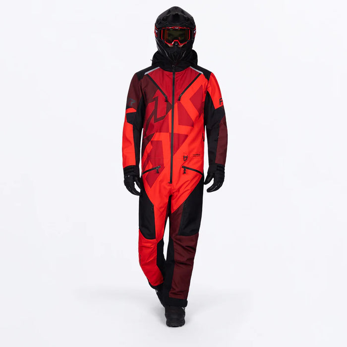 Men's Cold Cross CX Lite Monosuit - Red/Oxblood