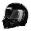 Outlaw Bandit Helmet - Gloss Black