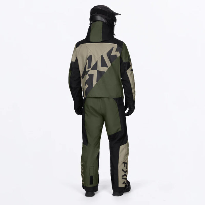 Men's Cold Cross CX Lite Monosuit - Army/Stone