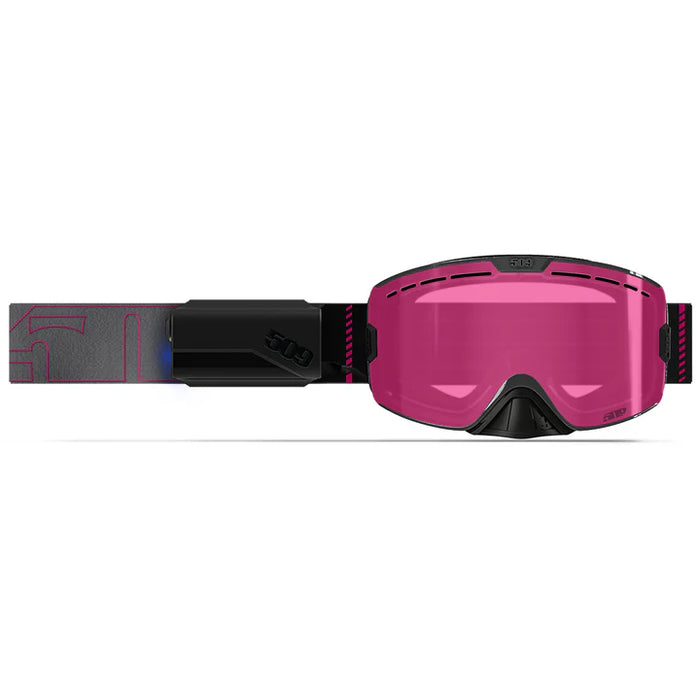 Kingpin Ignite Heated Goggle - Raspberry Pop