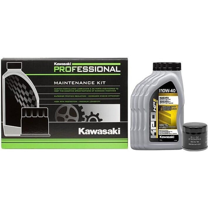 Kawasaki KPO ATV & UTV Semi-Synthetic 4-Stroke 10W40 Maintenance Kit - K61021-107