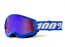 100% STRATA 2 JUNIOR GOGGLE BLUE - MIRROR RED/BLUE LENS