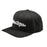 Troy Lee Designs Curved Snapback Hat Signature Black