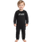 FXR Racing Stacked Onesie - Black
