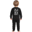 FXR Racing Stacked Onesie - Black