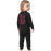 FXR Racing Stacked Onesie - Black/Pink