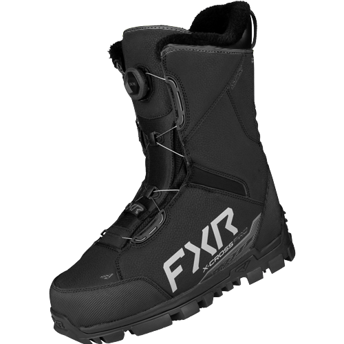 FXR X-Cross Pro Boa Boots - Black/Grey