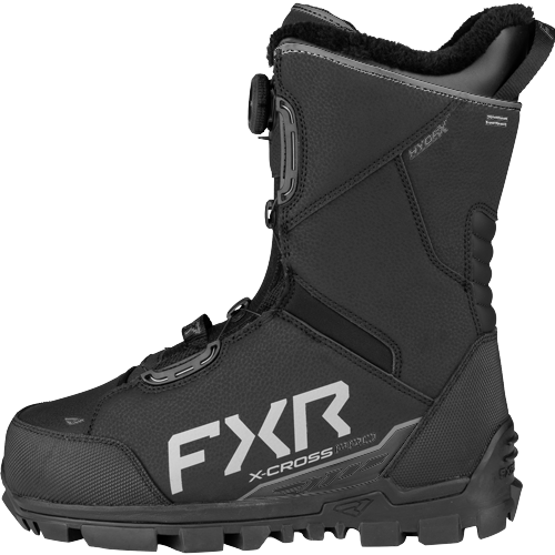 FXR X-Cross Pro Boa Boots - Black/Grey