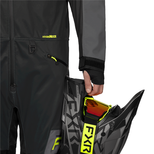 FXR Racing REVO Lite Monosuit - Asphalt/Hi Vis