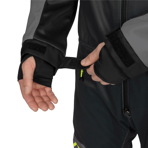 FXR Racing REVO Lite Monosuit - Asphalt/Hi Vis