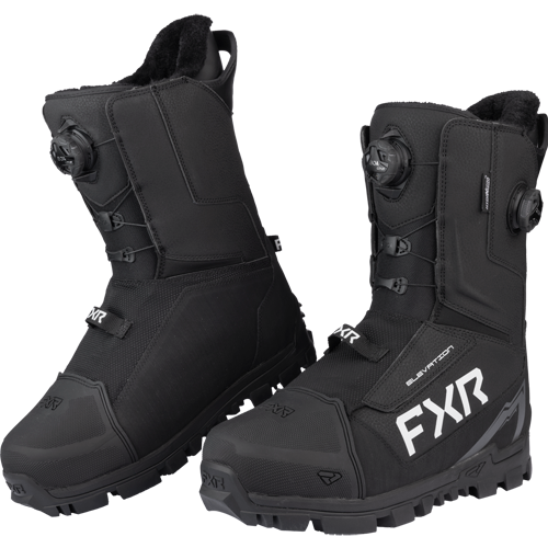 FXR Elevation Dual Boa Boot - Black