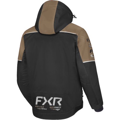 FXR Racing Mens Revo RRX 2 in 1 Jacket - Black/Canvas