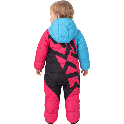FXR Racing Infant Kicker Snow Suit - Blue/Pink