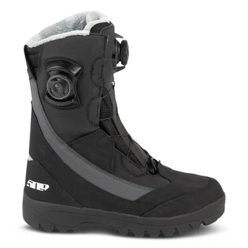 Women's Raid Double Boa Boots - Black — Motorsports HQ