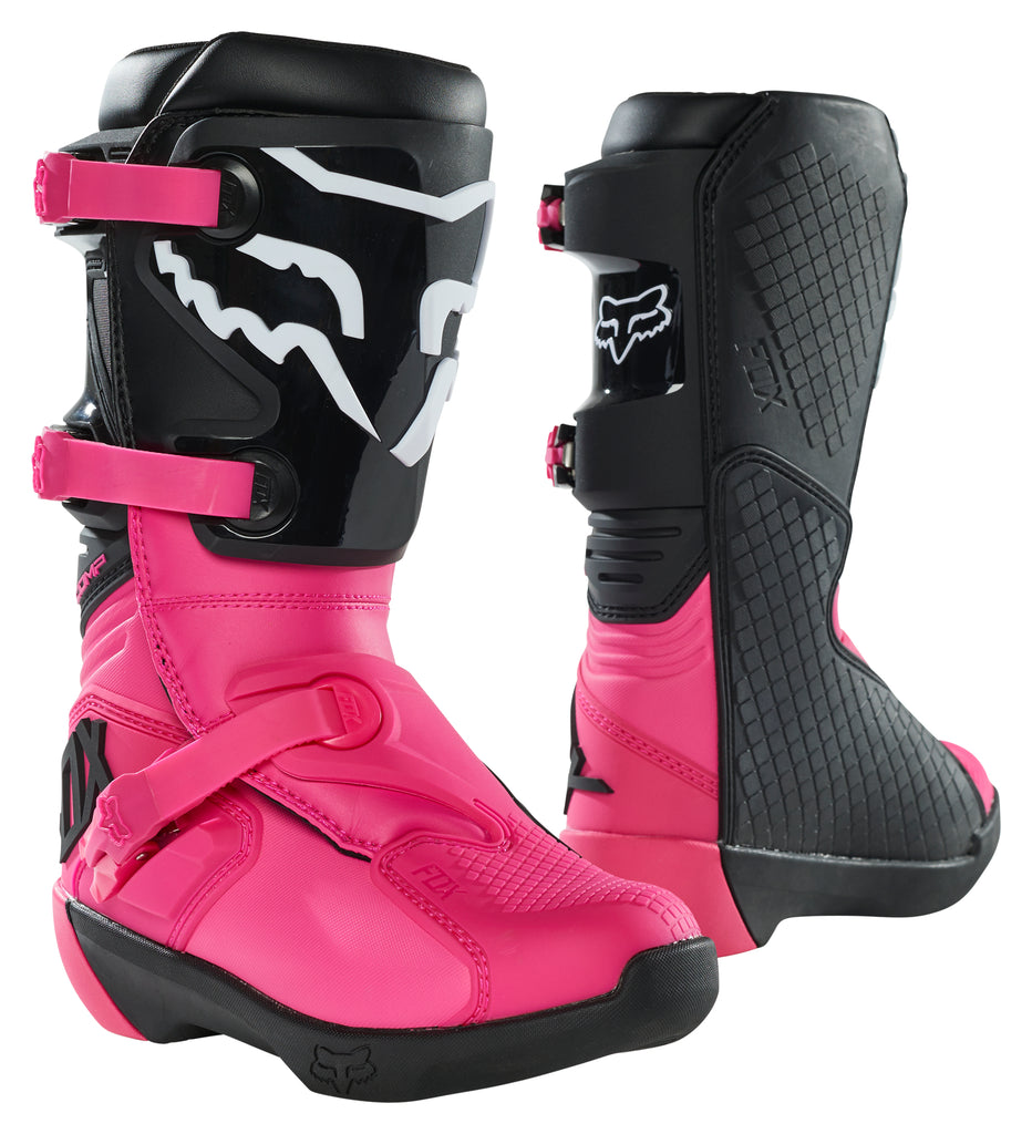 Pink Racing Boots Fox Racing Youth Comp Boot - Pink — Motorsports HQ