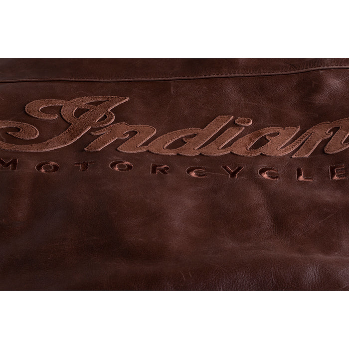 Leather Getaway Riding Jacket with Removable liner