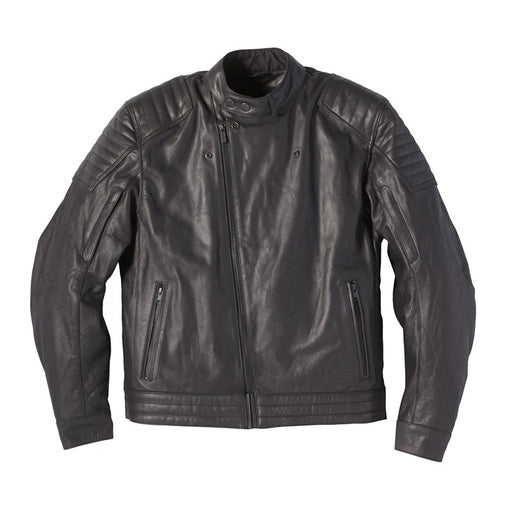 FEDTOSING Slim Fit Vintage PU Leather Jacket Motorbike Jackets