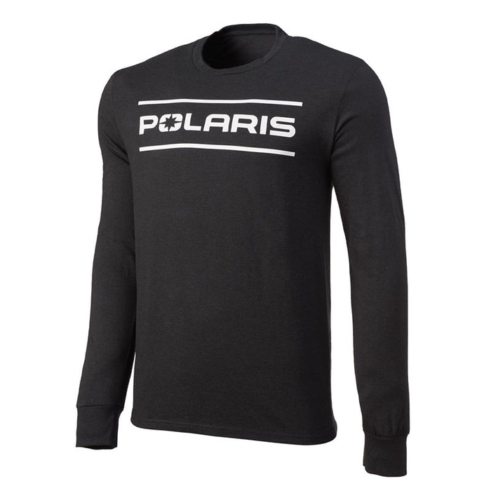 Long Sleeve Dash Shirt - Black/White