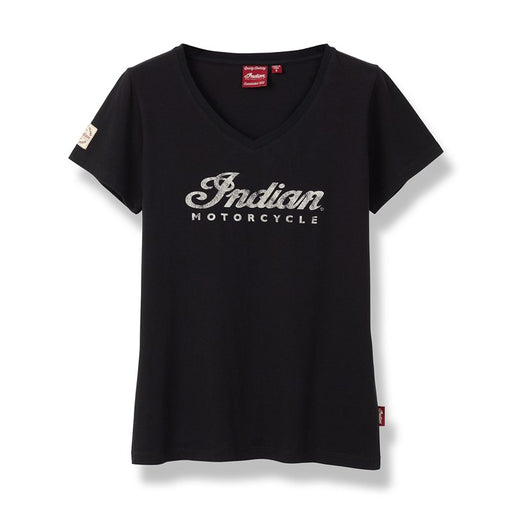 Women's Script Logo T-Shirt, Black