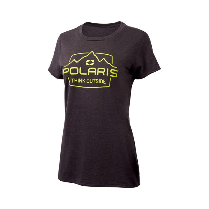 Ladies Adventure Tee - Black Frost