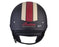Half Helmet - Black/Red/White