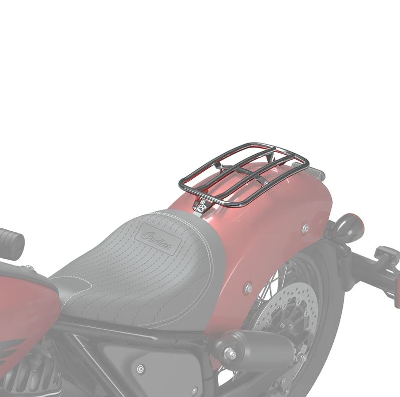 Indian Motorcycle Solo Rack - Chrome — Motorsports HQ